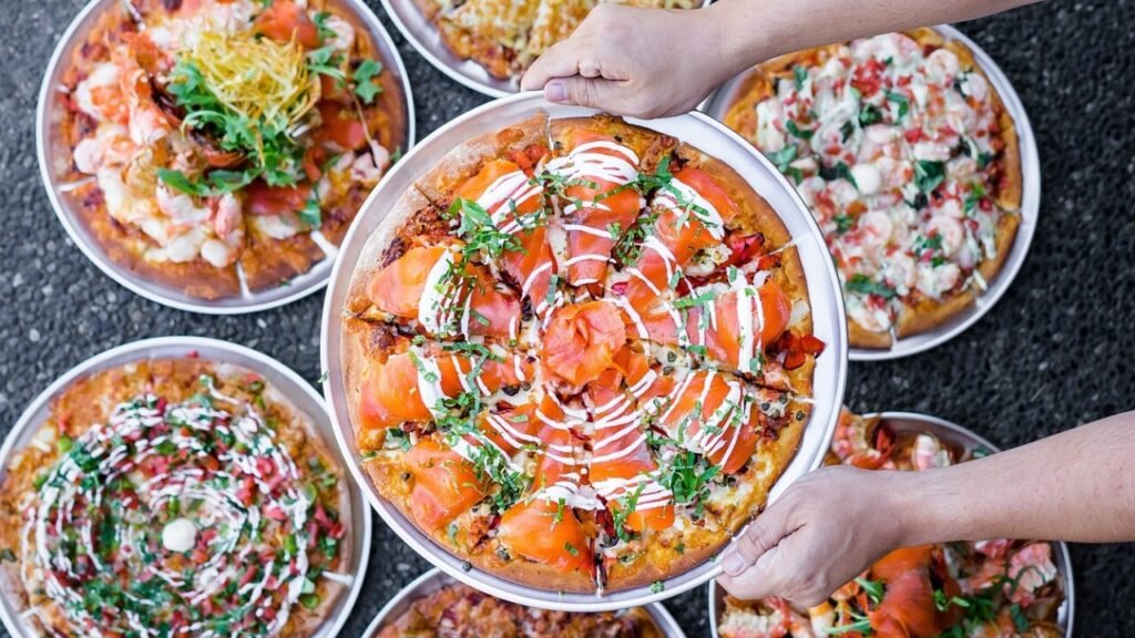 Als PDF kostenlos herunterladen: Einladung zum Pizzaessen Vorlage